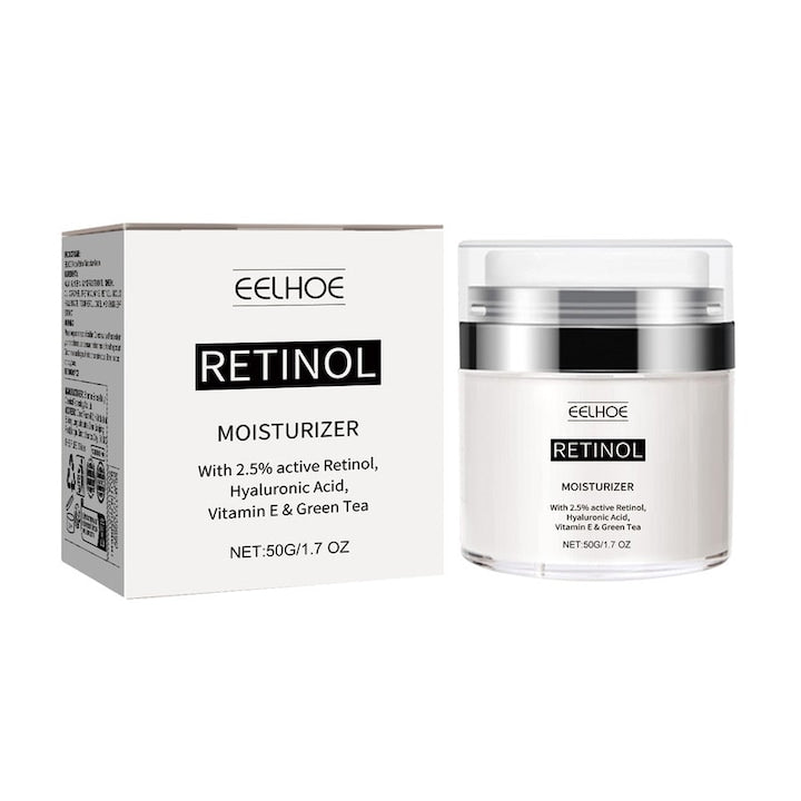 Crema de fata EELHOE cu Retinol 50g hidratanta si ferma pentru imbunatatirea aspectului pielii