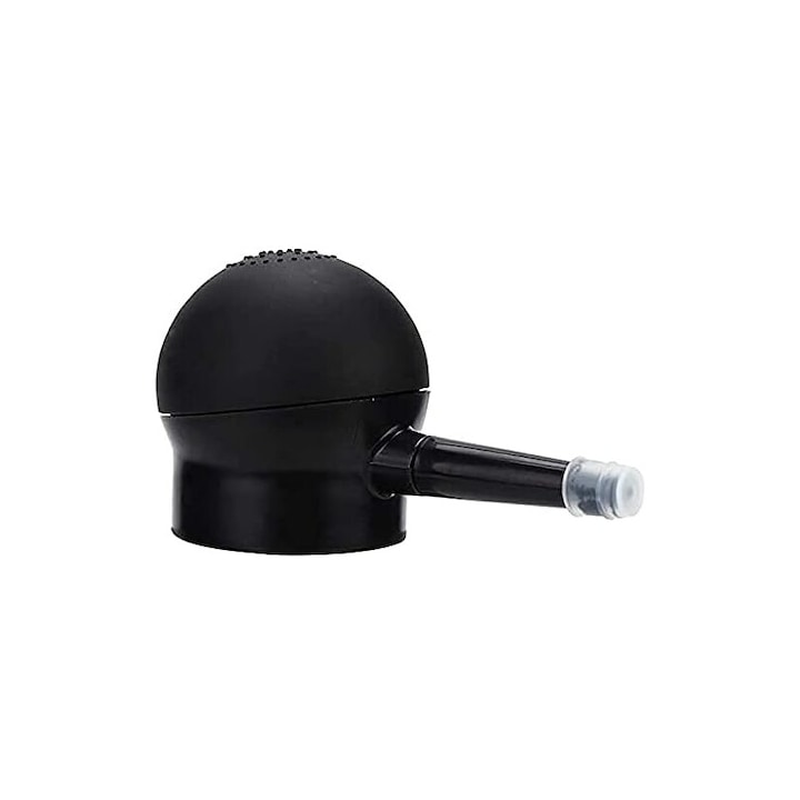 Aplicator fibre de par Folosit pentru cresterea parului coafarea parului ingrosarea parului 9.5*6CM negru