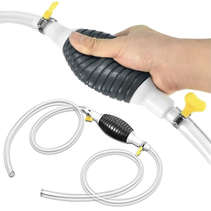 Furtun cu pompă manuală pentru transfer lichide – 2m