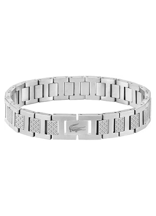 OEM - Bratara link ajustabila magnetica otel inoxidabil placat cu aur 18K argintiu 20x0.6x0.25cm