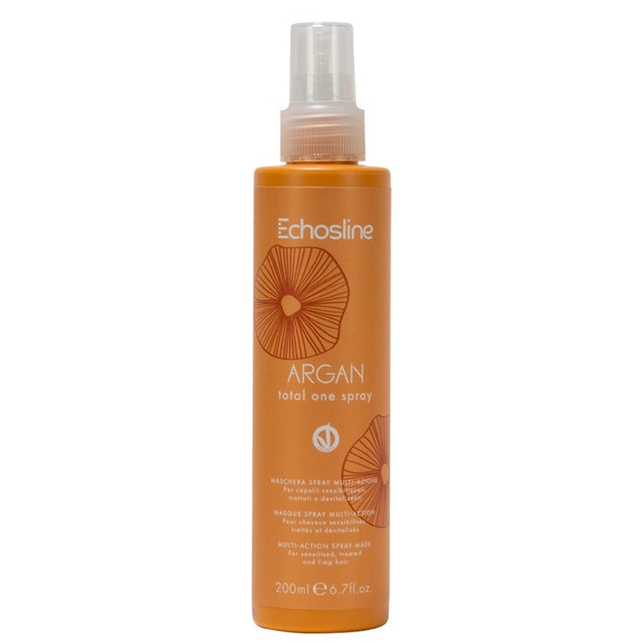 Spray - masca cu ARGAN pentru par deteriorat si lipsit de vitalitate Echosline 200ml