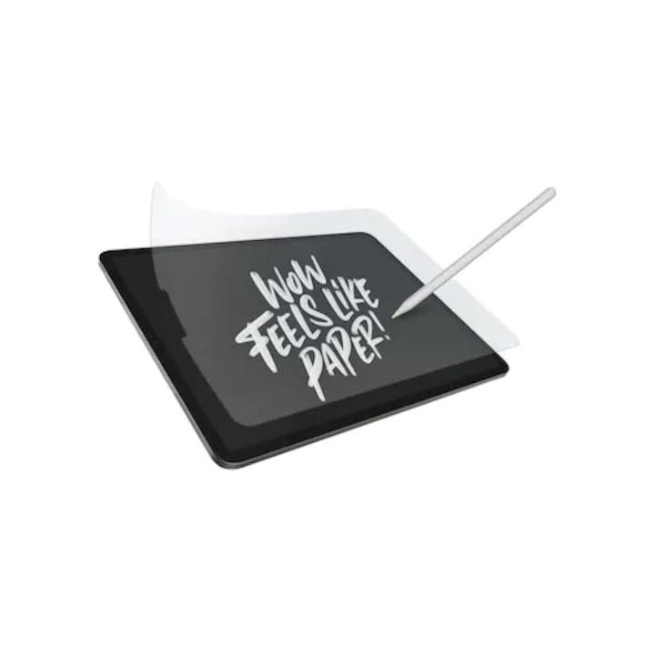 Folie de protectie din sticla cu textura de hartie pentru Apple iPad 10th Generation (2022) 10.9" ideala pentru desenat/scris mata anti-reflexie