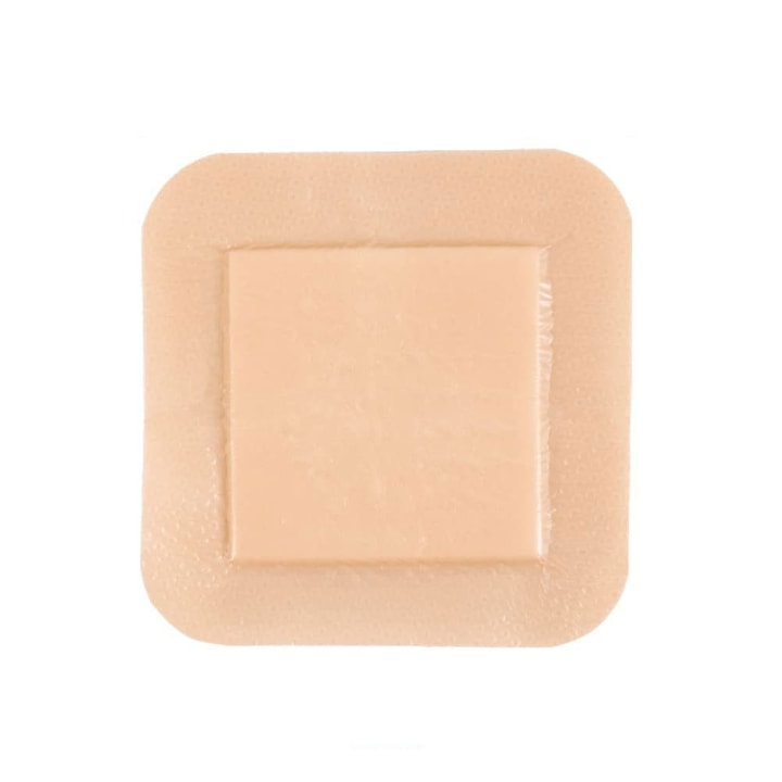 Set 10 Pansament antiescara margine blanda pentru ingrijirea ranilor impermeabil 5X5 cm Golden