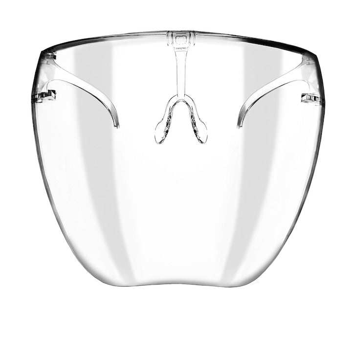 Viziera unisex Nybgyy cu viziera de protectie lentila oglinda 235x145mm transparent