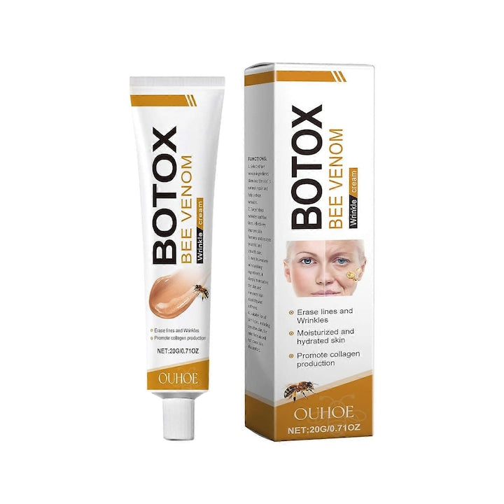 Crema de fata cu venin de albine OUHOE 20g efect de fermitate si hidratare textura usoara