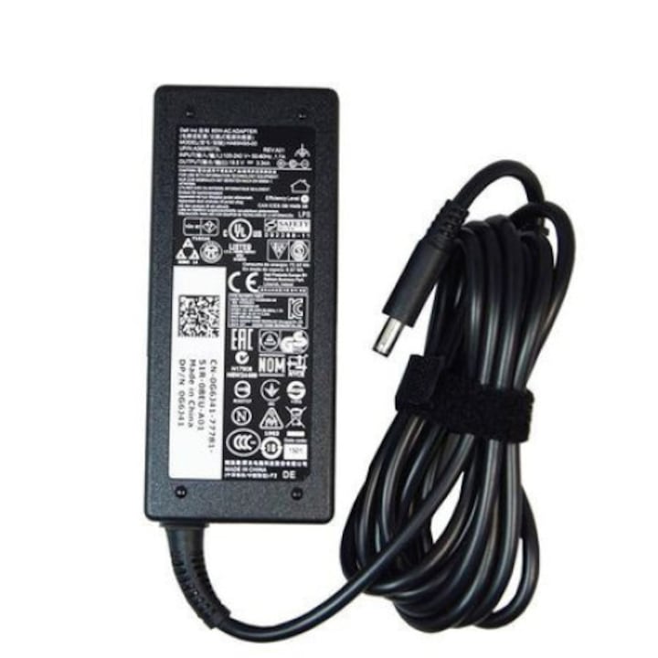Incarcator laptop Dell 65W cu mufa 4.5 x 3.0 mm pentru Inspiron Latitude Studio Vostro XPS 0MGJN9 43NY4 74VT4 G6J41 MGJN9 Dell 3147 3148 3558 3568 3458 3467 3590 3568 5451 5455