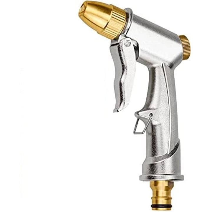 Pistol pentru stropit aliaj 4 programe Argintiu