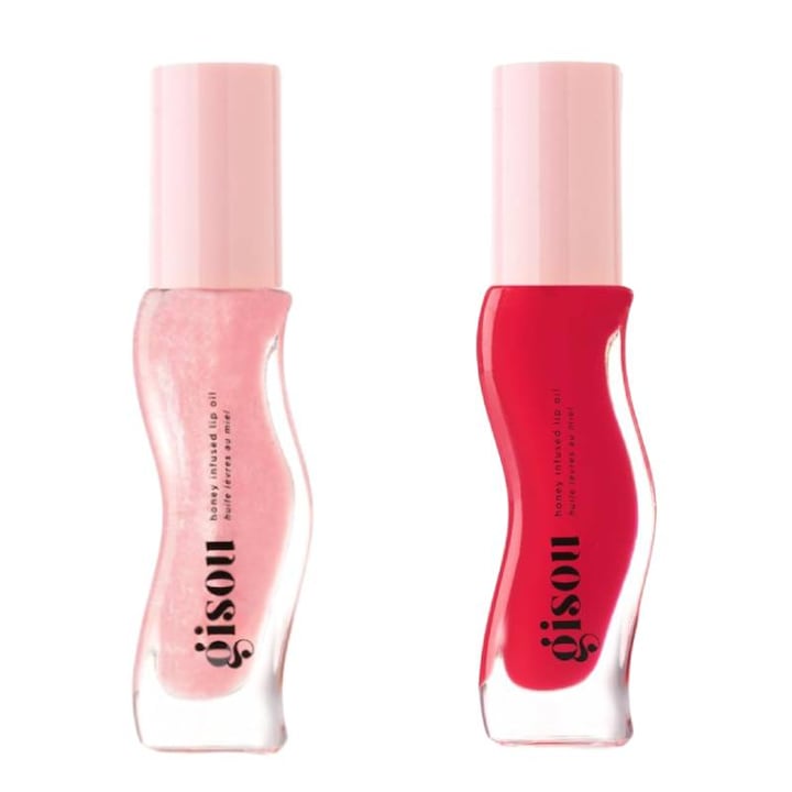 Luciu de buze Gisou Watermelon și Strawberry 2 x 8 ml
