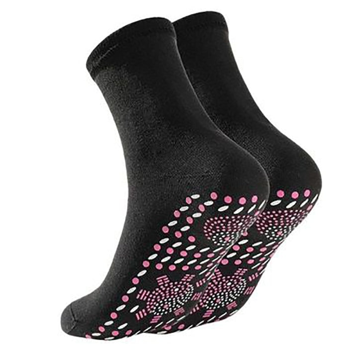 Set sosete terapeutice cu turmalina confortabile imbunatatesc circulatia sanguina usoare de purtat unisex marime universala 2 bucati
