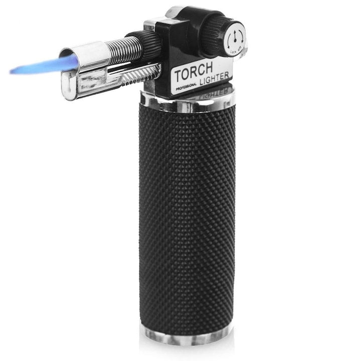 Aragaz Cu Gaz Orion 9.5x6x13 cm Fabricat Din Metal Si Materiale Plastice De Inalta Calitate Maner Antiderapant Posibilitate De Reglare A Debitului De Gaz Usor De Utilizat
