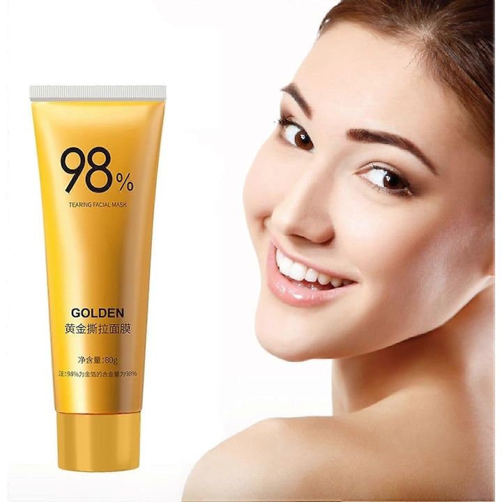 Masca de fata Peel Off Aur 24k set 2 bucati curata porii reduce ridurile pentru toate tipurile de ten