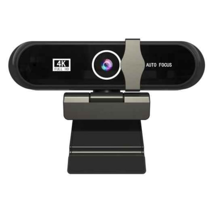 4K Full HD Webcam 8MP 3840 X 2160 Plug and Play Autofocus Light Correction Function