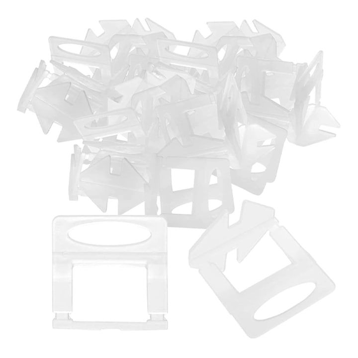 Set 600 clipsuri rost 1mm Rqiurpn pentru pene cu o latime de 22 mm si placi ceramice cu grosime intre 3 si 12 mm