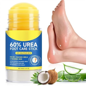 Crema pentru picioare cu uree care contine 60% uree si 2% acid salicilic hidrateaza si indeparteaza bataturile si pielea moarta. Potrivita pentru calcaie maini si genunchi uscate si crapate. 40g