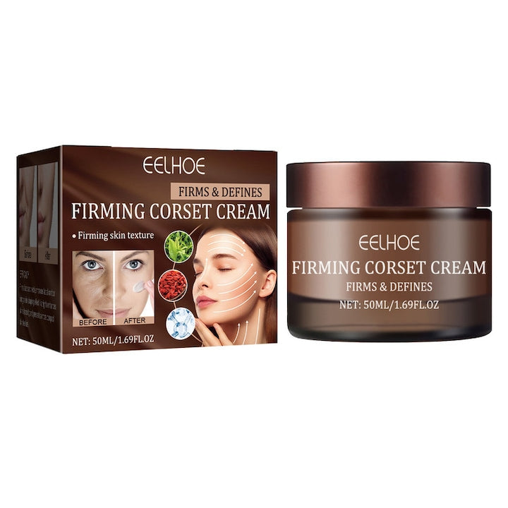 Crema de fata Eelhoe cu ceai negru 50ml fermitate si hidratare pentru fata si gat
