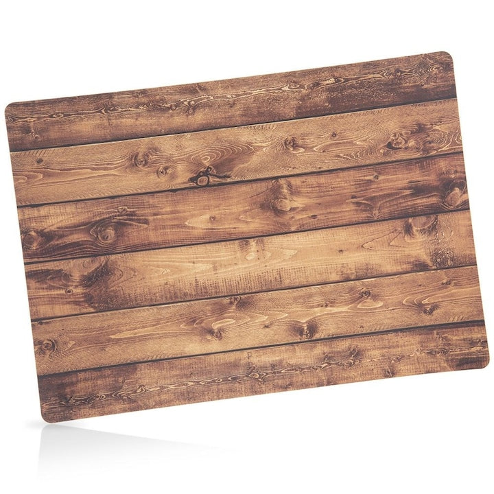 Rectangular Table Mat Orion 43x30 cm Made From the Highest Quality Material Protects the Surface and Table from Dirt and Damage Can Be Cleaned with a Damp Cloth Ideal for Any Interior Brown Color