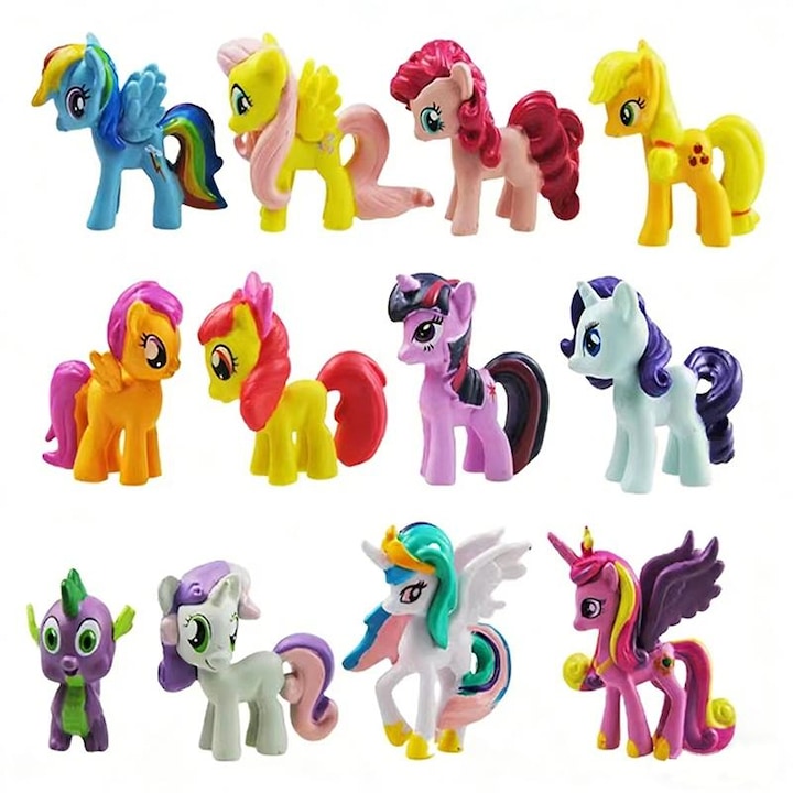 Set figurine mini My Little Pony ZOUN 12 personaje PVC