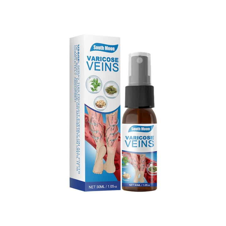 Spray pentru vene varicoase Spray pentru tratamentul venelor telangiectazice ,Produs pentru ingrijirea venelor Spray pentru imbu,30ml