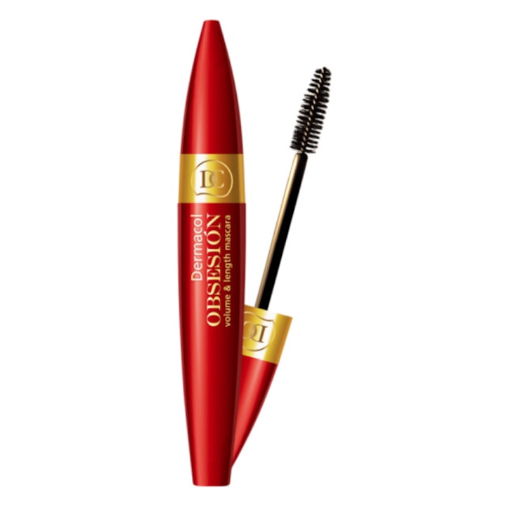 Dermacol Obsession Volume Black Mascara 12 ml