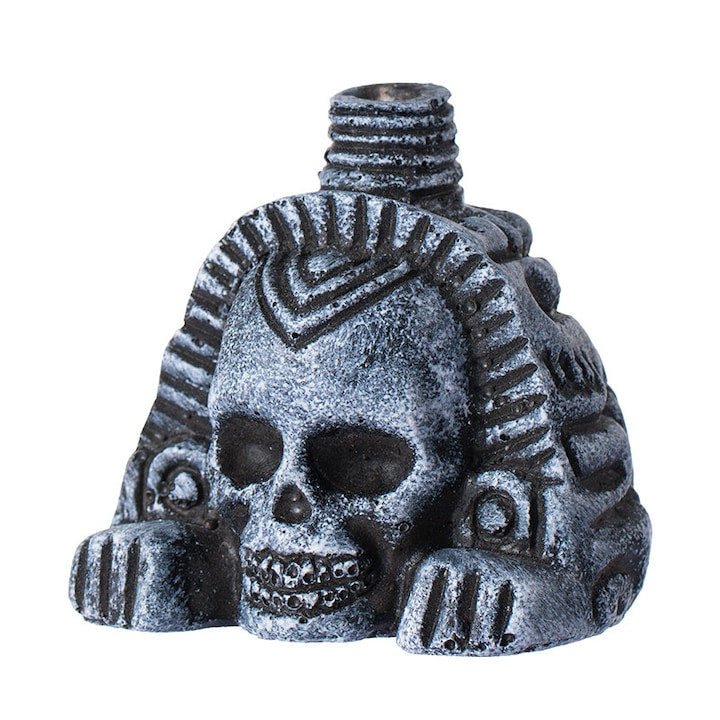 Mini Sphinx Aztec Whistle - Resin Horror Art Scary and Powerful Sound Aztec death whistle 7.8cm gift box + pouch