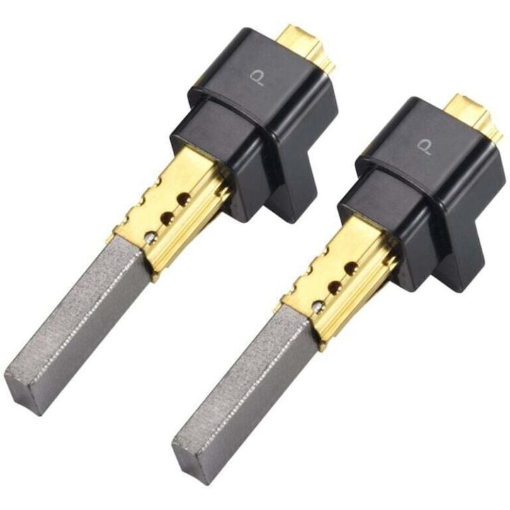 Set of 2 carbon brushes for vacuum cleaner motors 6.5x11x32mm