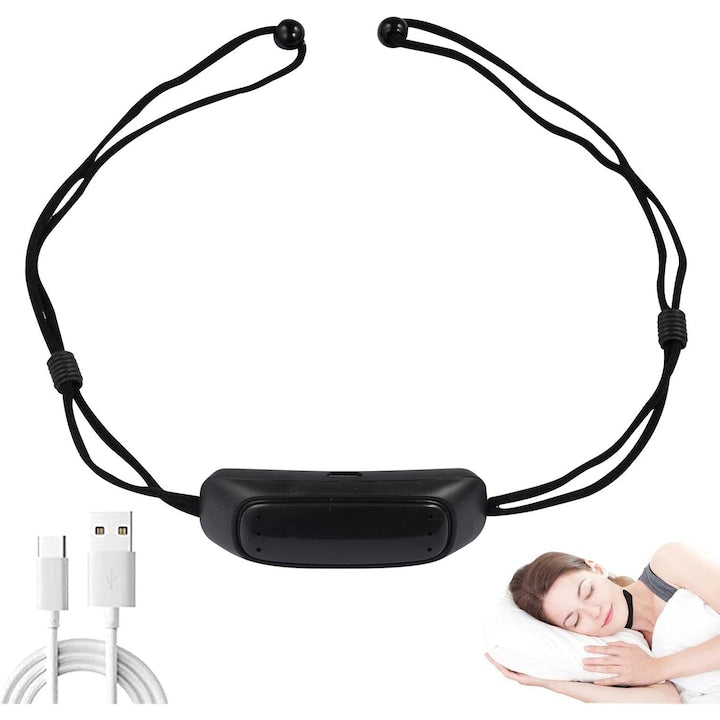 Dispozitiv Inteligent electric anti-sforait portabil USB reincarcabil Negru