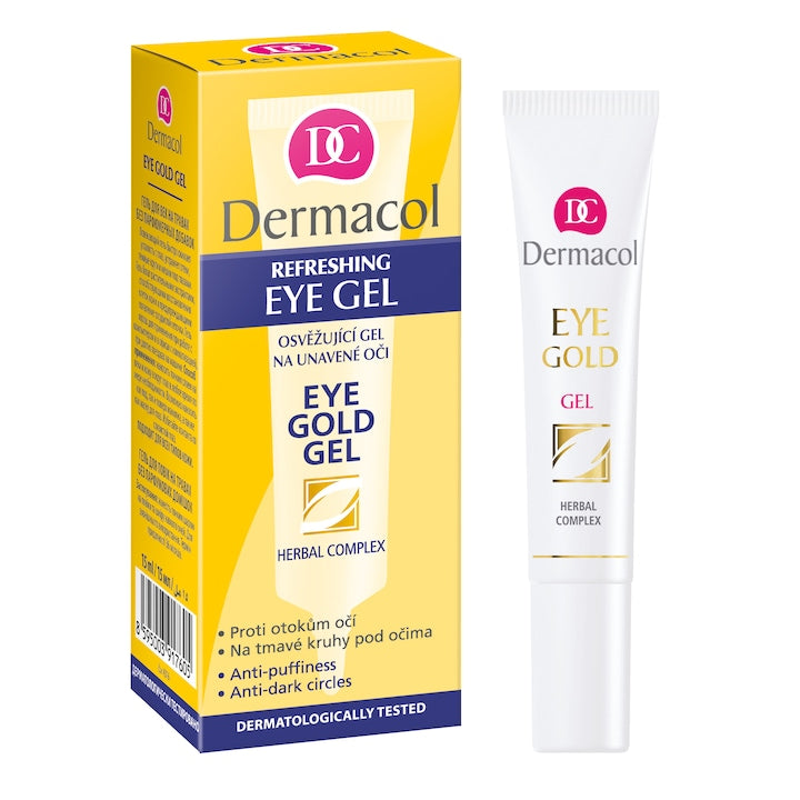 Gel contur Dermacol pentru ochi impotriva cearcanelor 15 ml
