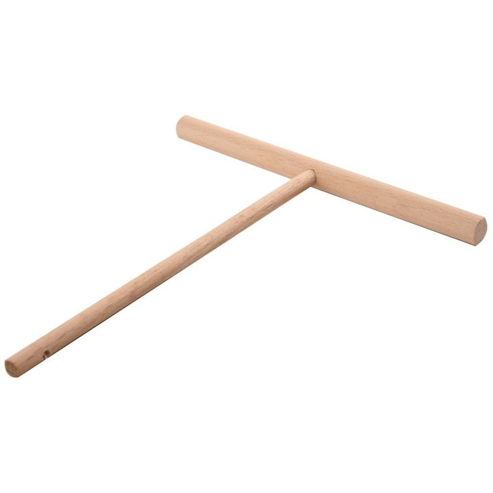 Rola Pentru Clatite Orion 13.5x15 cm Bej Din Lemn Usor Si Rezistent Sigur Pentru Vasele Teflonate Ecologic