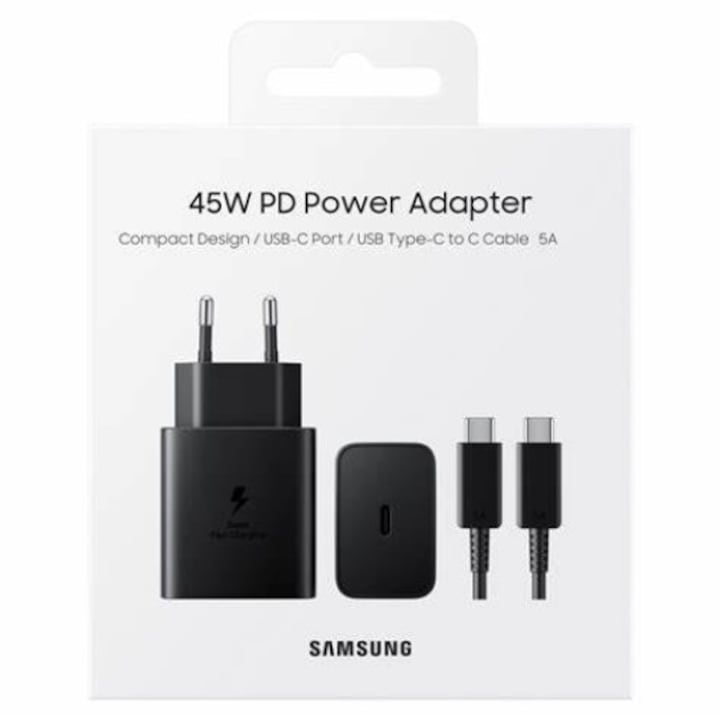 Set incarcator pentru samsung 45w