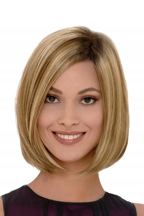 OEM - Peruca Sintetica Korbi 30 cm Blond Fibre Sintetice De Inalta Temperatura - Material Pet Lungimea Parului Este De 30 cm Sistem De Prindere Pentru O Fixare Mai Buna Blond