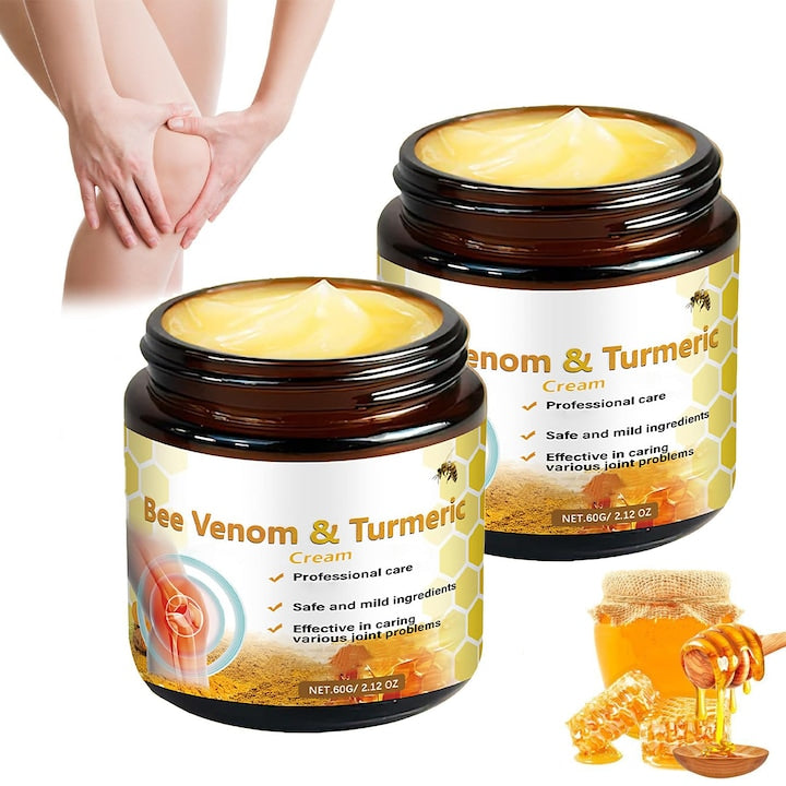 Crema cu Venin de Albine wiyun 2x 60g ingrediente naturale hidratanta pentru toate tipurile de ten pentru spate gat maini genunchi