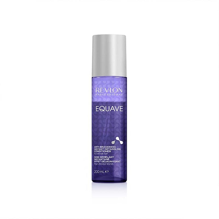 Revlon Professional Equave Anti-Brassiness Instant Detangling Conditioner balsam fara clatire pentru par blond 200 ml