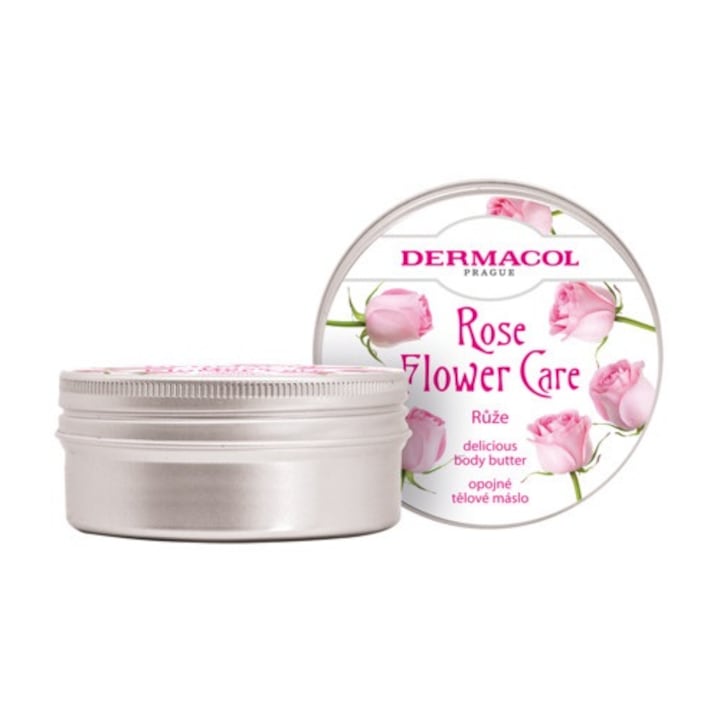 Unt de corp Dermacol Parfum de trandafiri 75ml