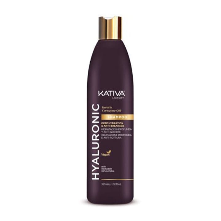 Kativa Hyaluronic Ker Q10 Hair Shampoo 355ml