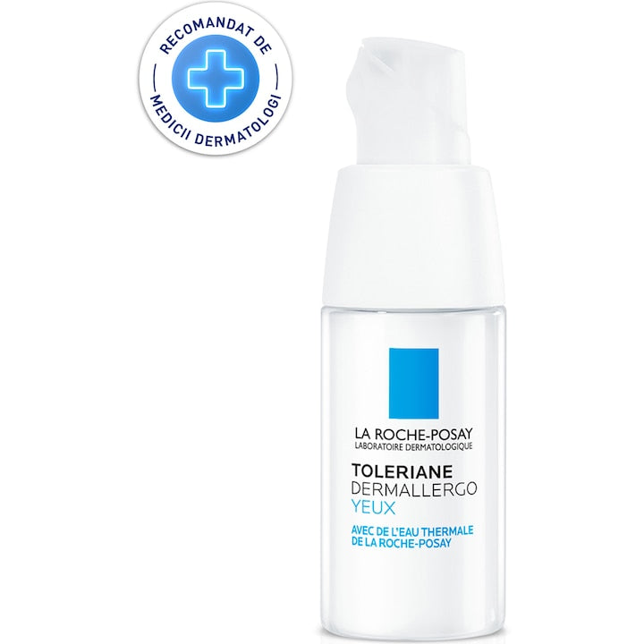 Crema contur ochi cu efect de hidratare si reparare La Roche-Posay Toleriane Dermallergo cu eficacitate anti-roseata 20ml