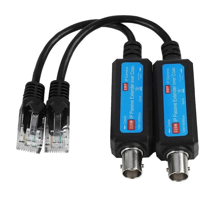 Adaptor coaxial la Ethernet YANYXR set 2 buc 16cm