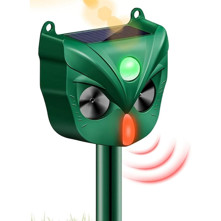 Ultrasonic repellent device for birds Ultrasonic device against wild animals Ultrasonic pest repeller Ultrasonic animal repeller USB rechargeable waterproof for garden