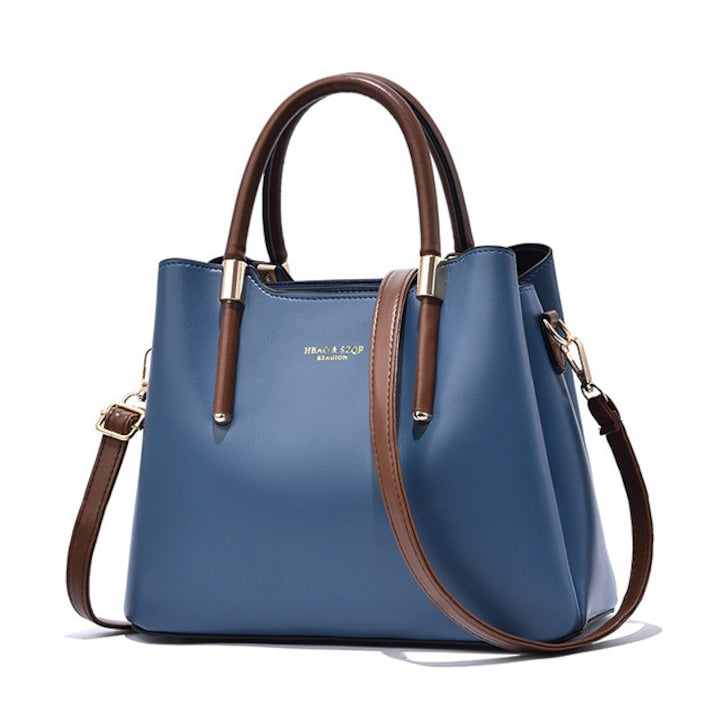 OEM - Women's Bagdqfwqfwqwq Blue with brown 12 installments with 0% interest