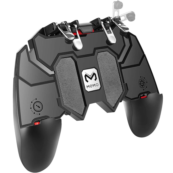 Controler telefon gaming model AK66 PUBG Playsmartshop 4 triggere mecanice