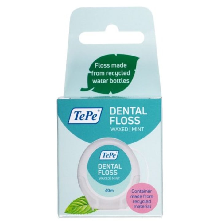 TePe Dental Floss ata dentara cerata Waxed Mint 40 m