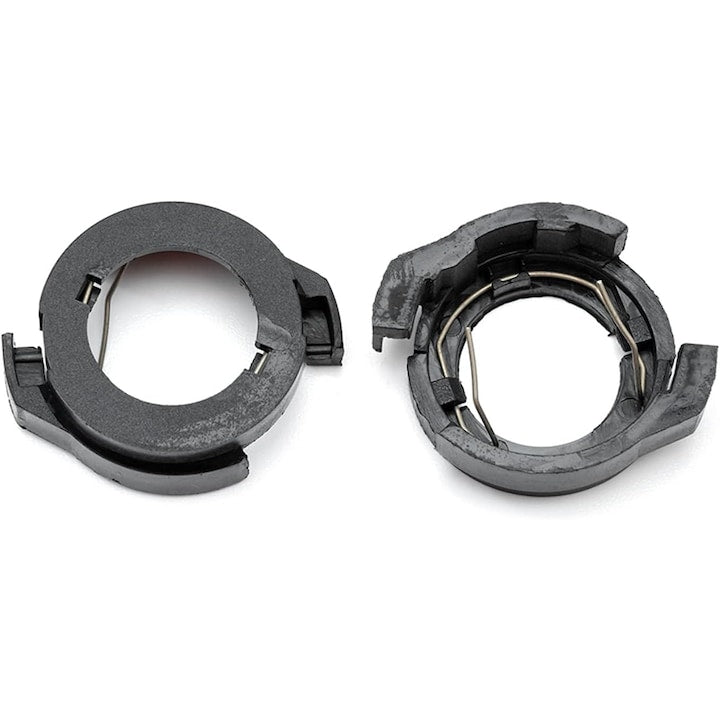 Set of 2 H7 LED bulb adapters for PSA cars, plastic, compatible with halogen headlights