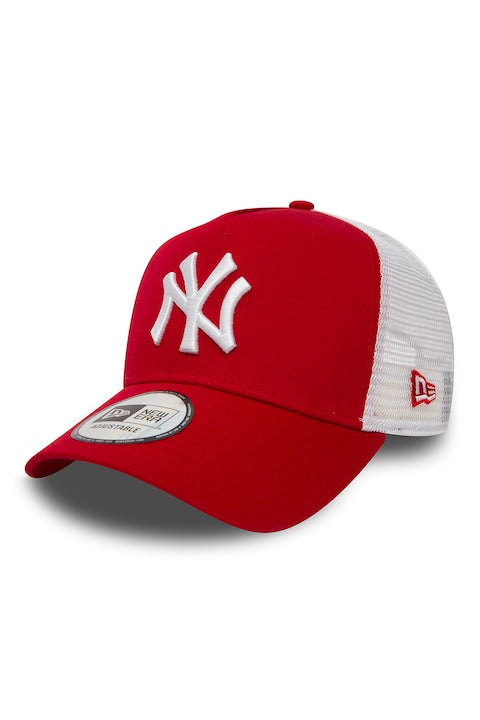 New Era - Sapca cu Clean Rosu/Alb