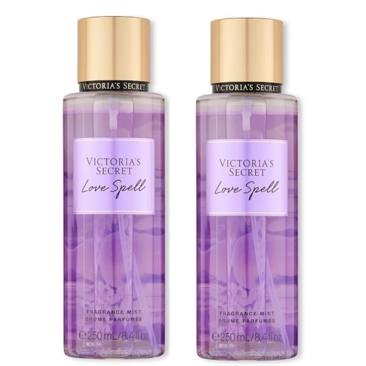 2 x Spray de corp parfumat Victoria's Secret Love Spell 250 ml