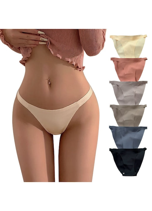 OEM - Set 6 Perechi Chiloti Dama Multicolor