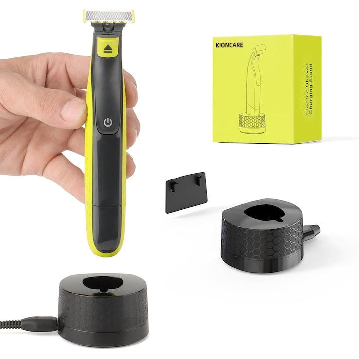 Suport aparat de ras cu incarcare compatibil cu Philips OneBlade compatibil cu QP2520 QP2530 QP2620 QP2630 negru