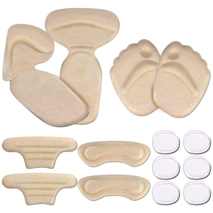 Set 14 branturi cu pernite de calcai pentru metatarsiene reutilizabile universale silicon