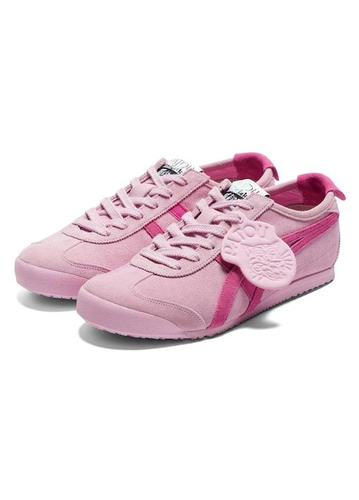 Onitsuka Tiger - Tenisi dama Mexico 66 piele intoarsa roz talpa antiderapanta editie limitata 12 rate cu 0% dobândă
