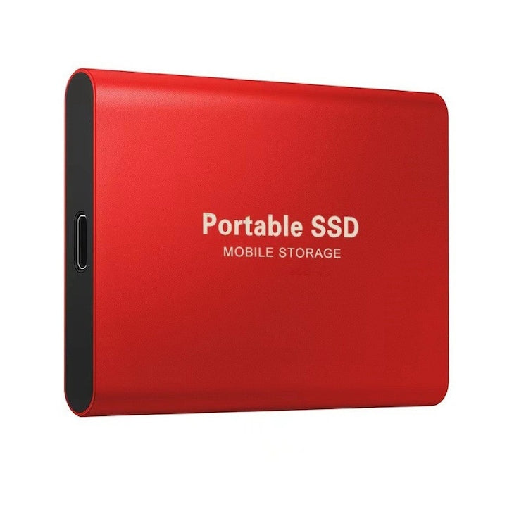 SSD extern Portable 1TB USB 3.1 HDD extern Portabil SSD pentru PC Mac Desktop Laptop OUYLAF Red