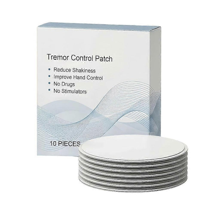 Plasture pentru tremurul mainilor natural invizibil alb 12h