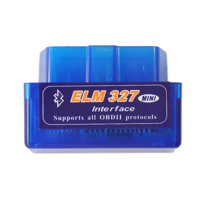 Interfata tester auto multimarca ELM 327 prin Bluetooth OBD2 + Cadou odorizant SUPER SOFER